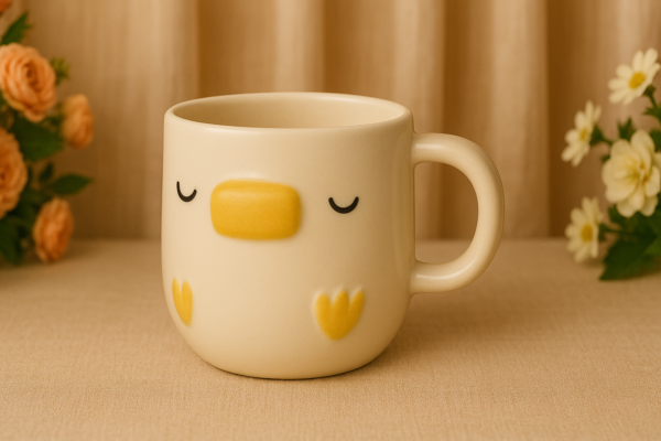 Duck Themed 3D Ceramic Cup